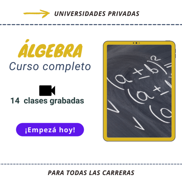 Curso de Álgebra