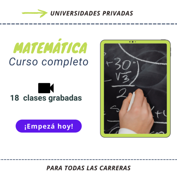 Curso de Matemática